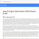 Google Revamps its SEO Starter Guide