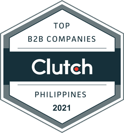 Clutch Top B2B Companies Philippines 2021 Badge